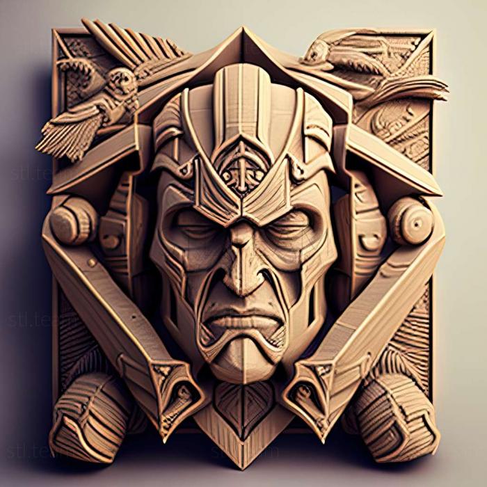 3D модель Гра Warhammer 40.000 Dawn of War III (STL)